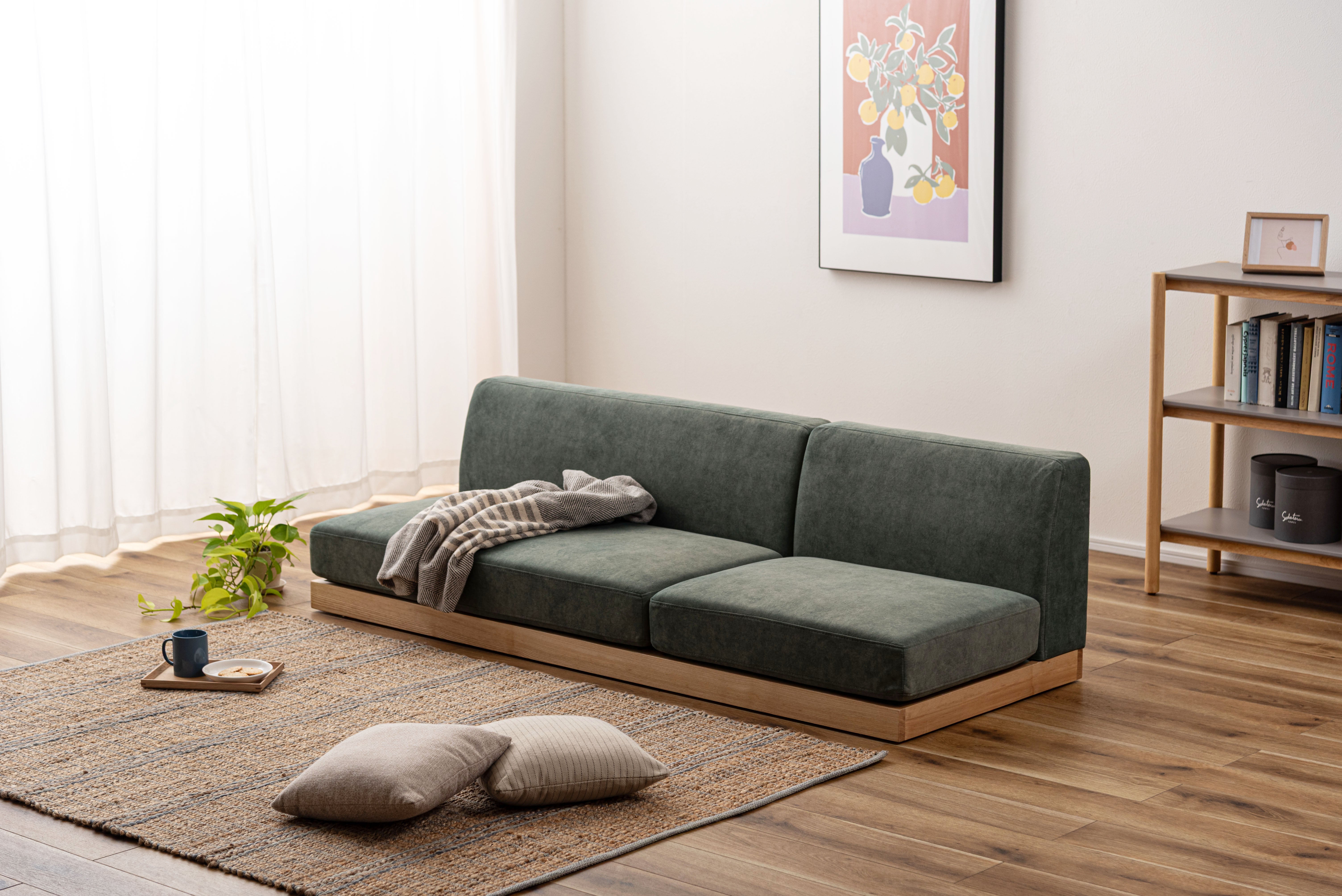 Calmo Sofa GR / カルモ ソファ グリーン