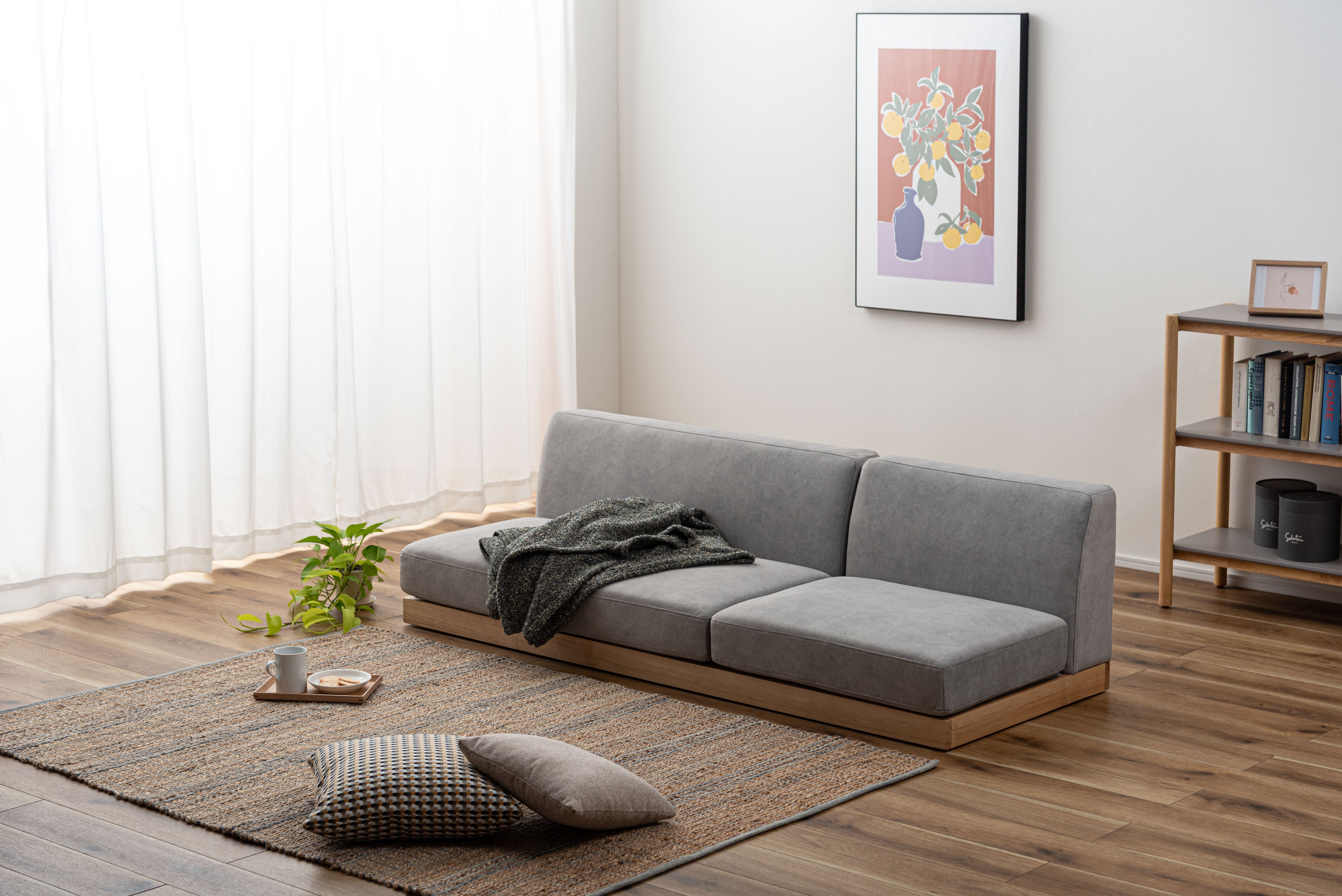 Calmo Sofa LGY / カルモ ソファ ライトグレー