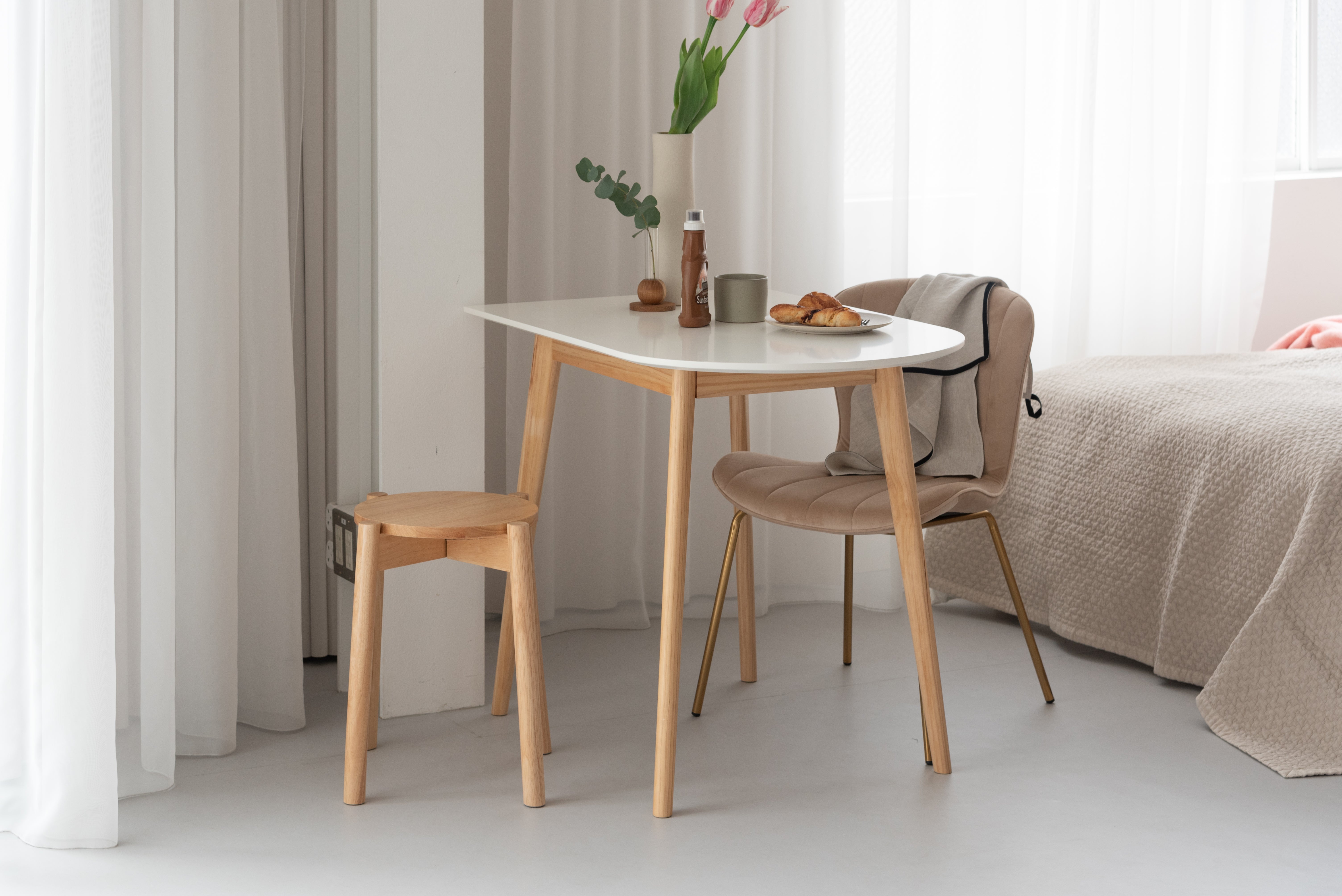 Accola Mini Table WH / アッコラ ミニテーブル ホワイト