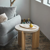 Pluumo Side Table BE / プルーモ サイドテーブル ベージュ