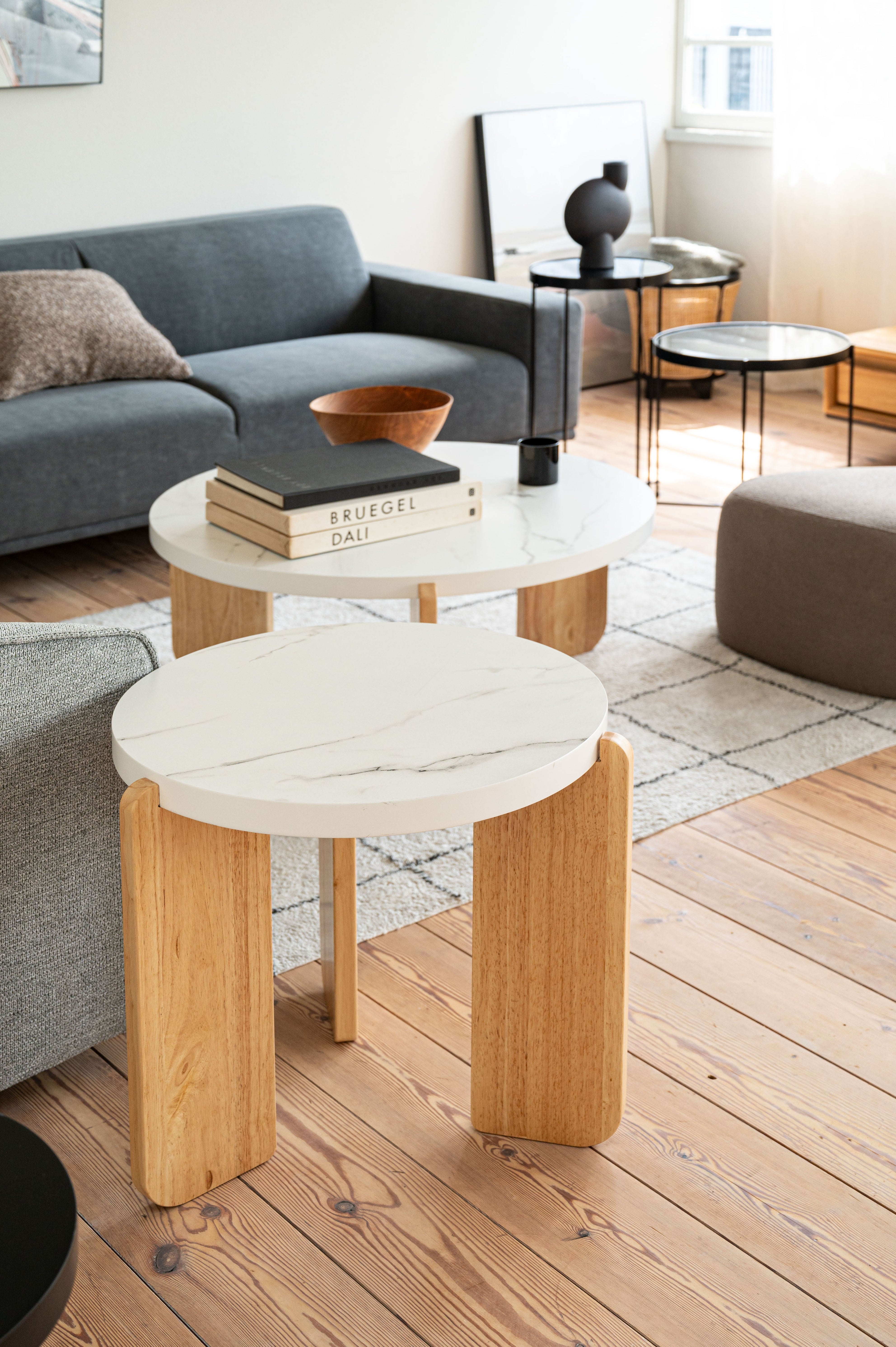 Pluumo Side Table WH / プルーモ サイドテーブル ホワイト