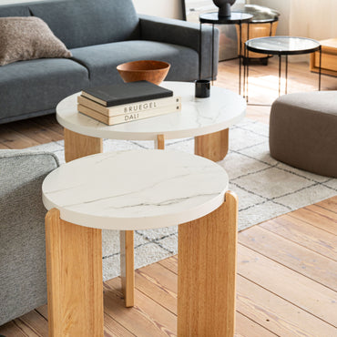 Pluumo Side Table WH / プルーモ サイドテーブル ホワイト