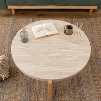 Pluumo Round Table BE / プルーモ ラウンドテーブル ベージュ