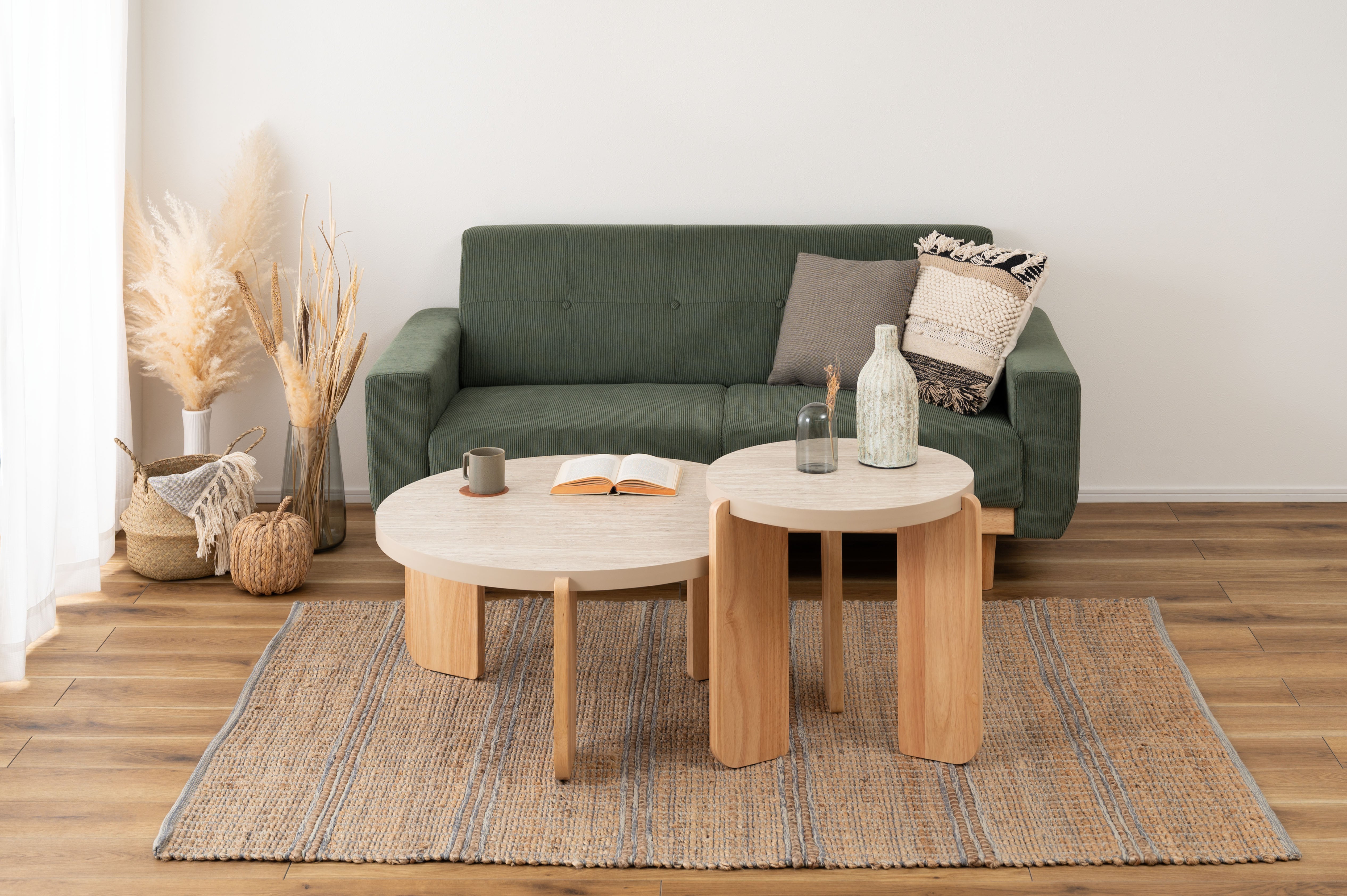 Pluumo Round Table BE / プルーモ ラウンドテーブル ベージュ