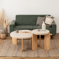 Pluumo Round Table BE / プルーモ ラウンドテーブル ベージュ