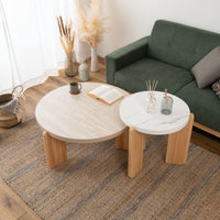 Pluumo Round Table BE / プルーモ ラウンドテーブル ベージュ