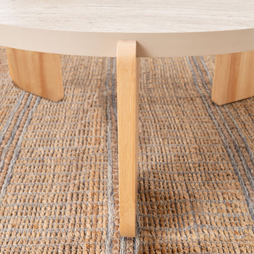 Pluumo Round Table BE / プルーモ ラウンドテーブル ベージュ