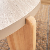 Pluumo Round Table BE / プルーモ ラウンドテーブル ベージュ