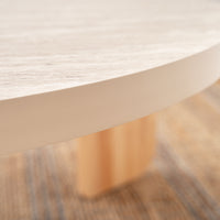 Pluumo Round Table BE / プルーモ ラウンドテーブル ベージュ