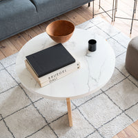 Pluumo Round Table WH / プルーモ ラウンドテーブル ホワイト