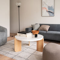 Pluumo Round Table WH / プルーモ ラウンドテーブル ホワイト