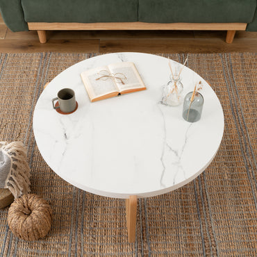 Pluumo Round Table WH / プルーモ ラウンドテーブル ホワイト