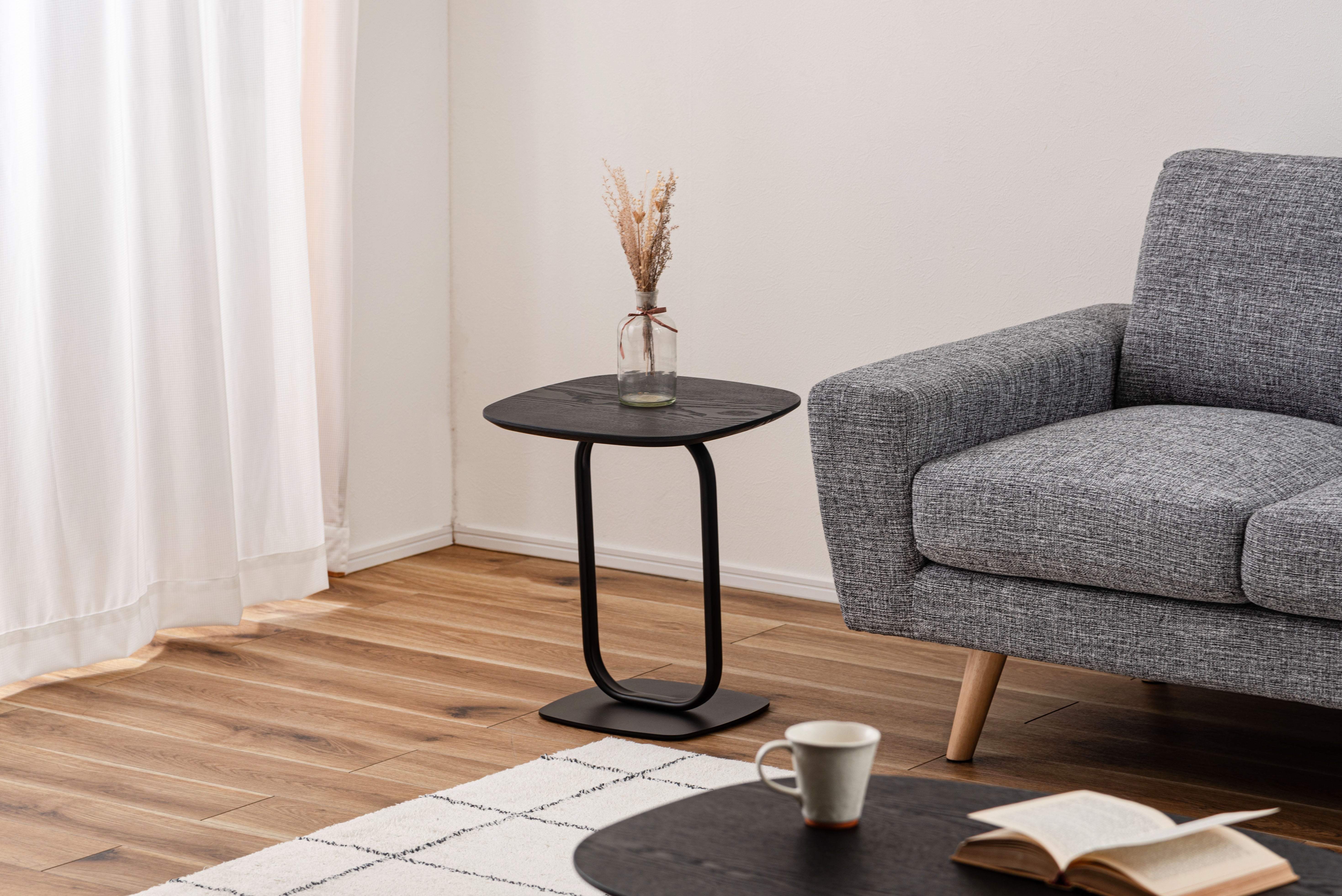 Loop Side Table BK / ループ サイド テーブル ブラック