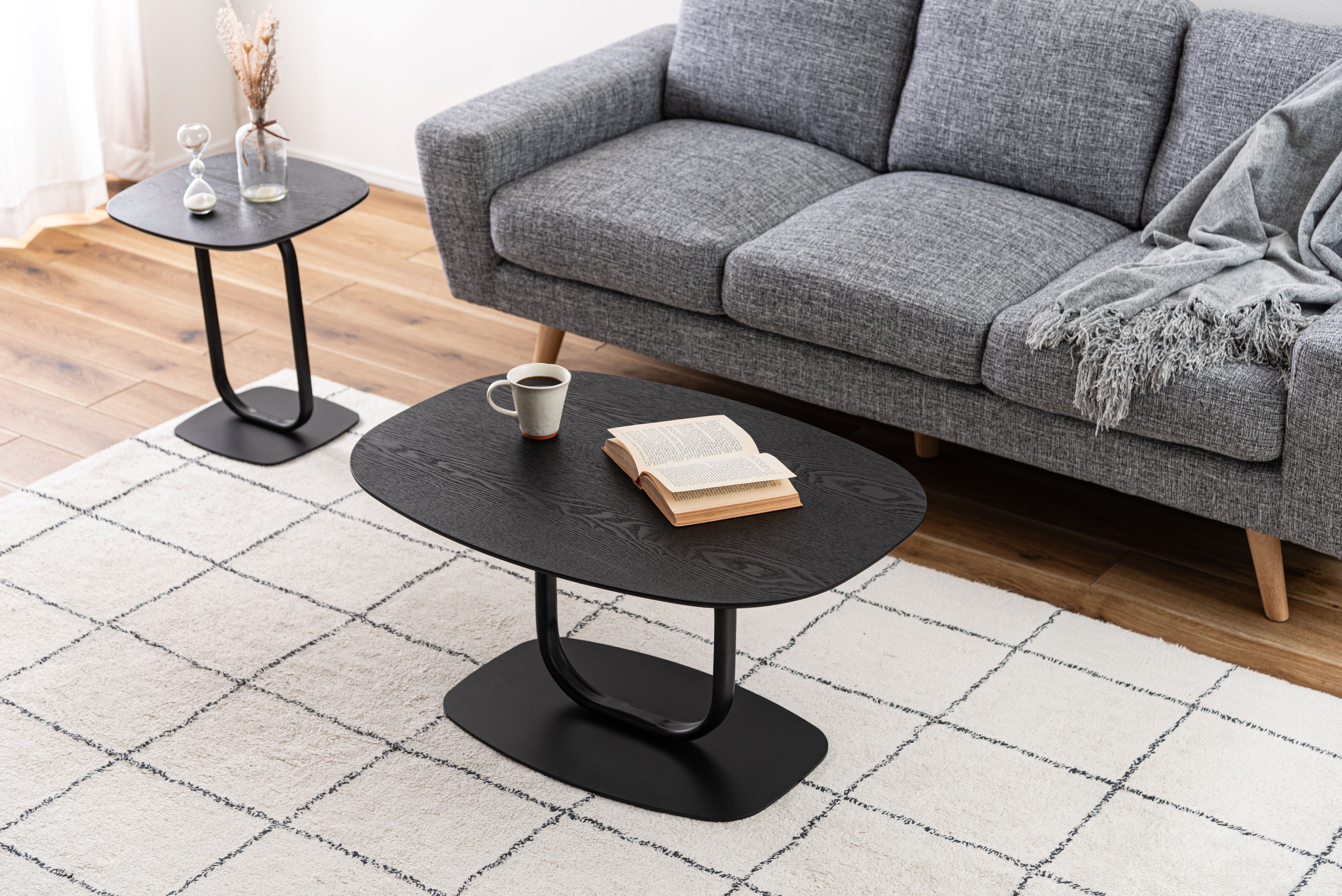 Loop Side Table BK / ループ サイド テーブル ブラック
