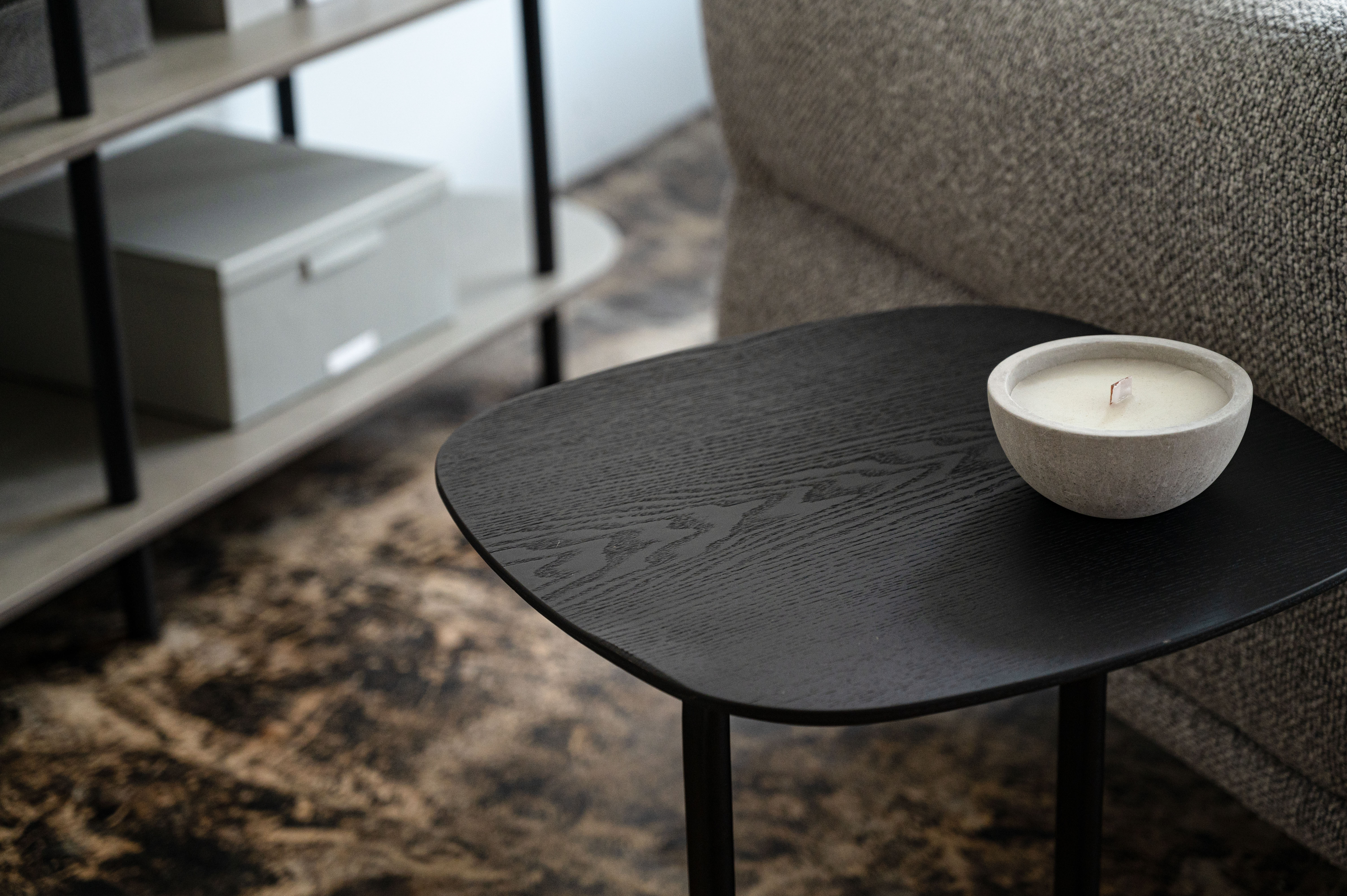 Loop Side Table BK / ループ サイド テーブル ブラック