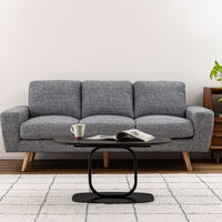 Loop Living Table BK/ ループ リビング テーブル ブラック