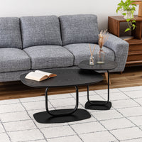 Loop Living Table BK/ ループ リビング テーブル ブラック