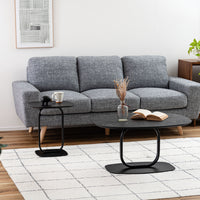 Loop Living Table BK/ ループ リビング テーブル ブラック