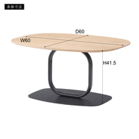 Loop Living Table BK/ ループ リビング テーブル ブラック