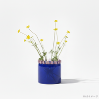 Anemone Flower Vase Indigo /  アネモネ フラワーベースインディゴ