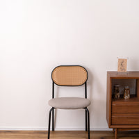 Oval Rattan Chair BE / オーバル ラタンチェア ベージュ