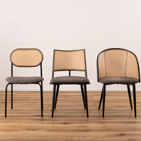 Oval Rattan Chair DGY / オーバル ラタンチェア ダークグレー