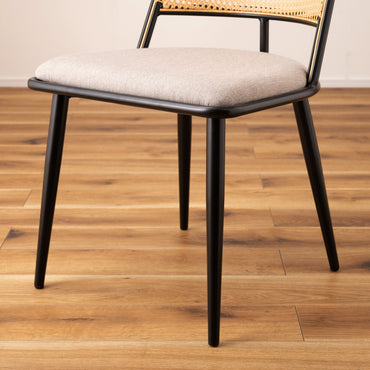 Curve Rattan Chair BE / カーブ ラタンチェア ベージュ