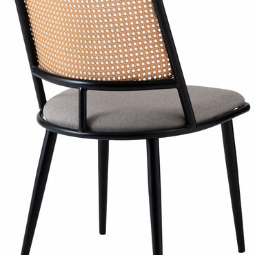 Curve Rattan Chair BE / カーブ ラタンチェア ベージュ