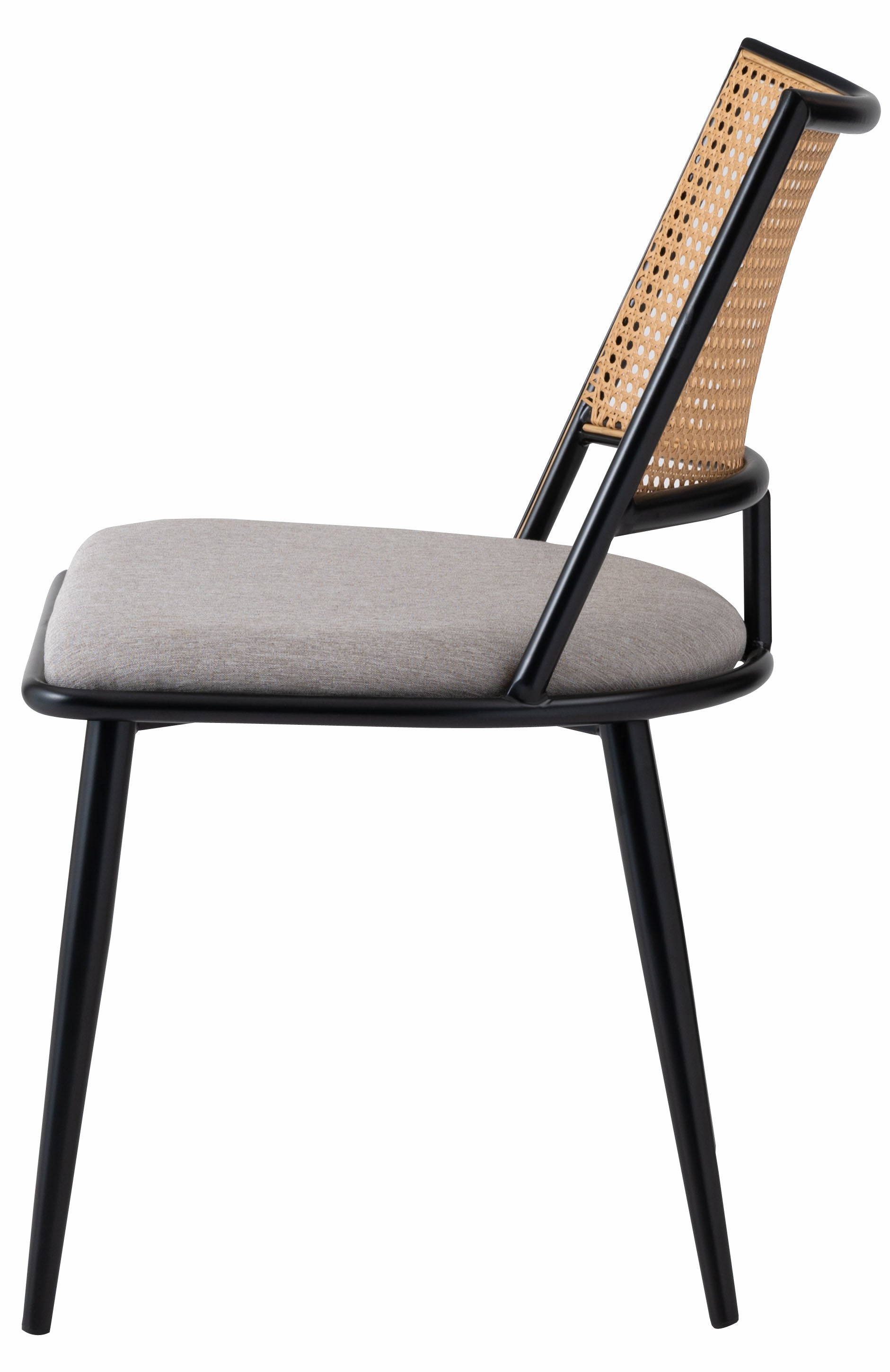 Curve Rattan Chair BE / カーブ ラタンチェア ベージュ