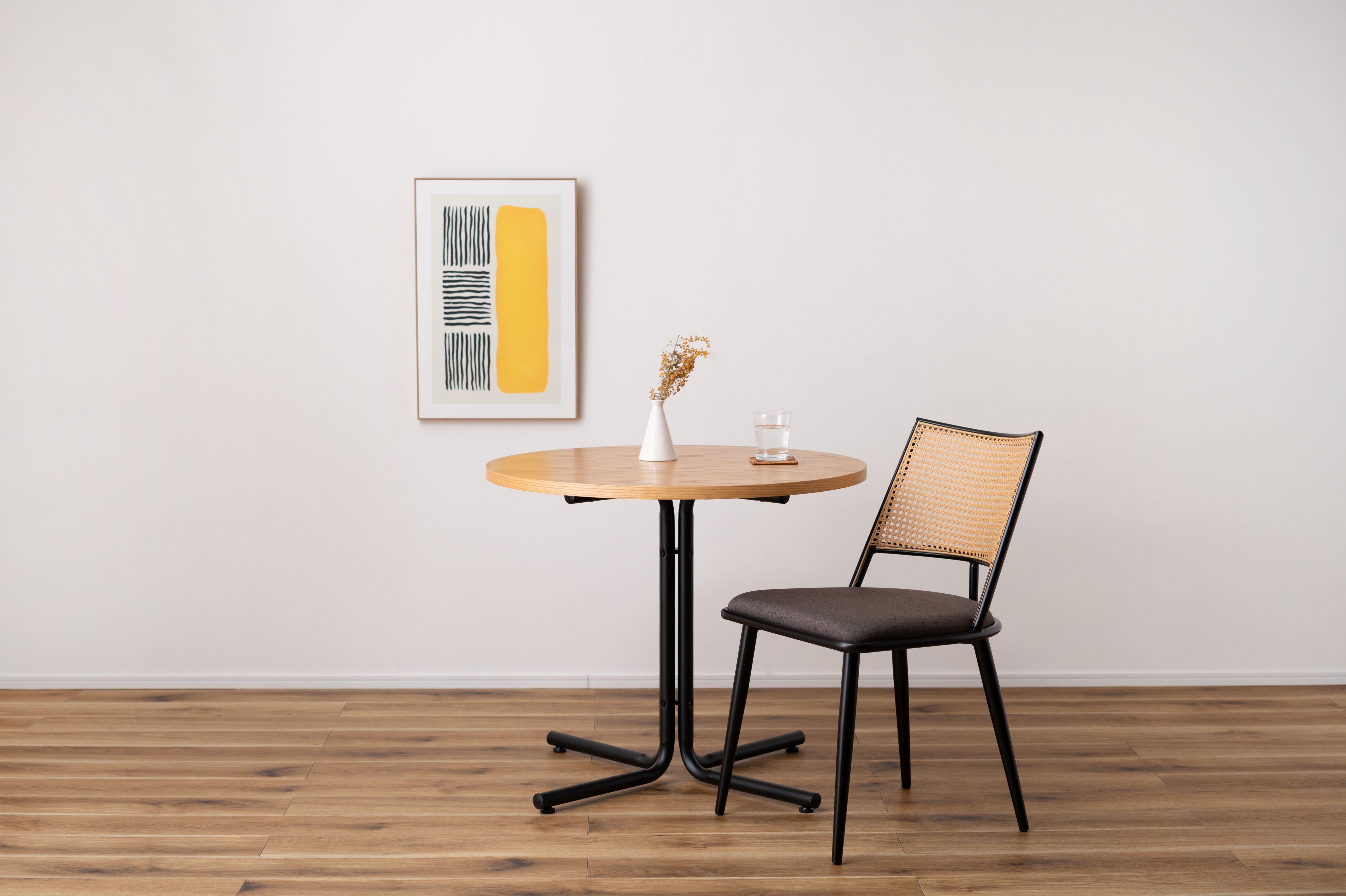 Curve Rattan Chair DGY / カーブ ラタンチェア ダークグレー