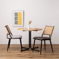 Curve Rattan Chair DGY / カーブ ラタンチェア ダークグレー