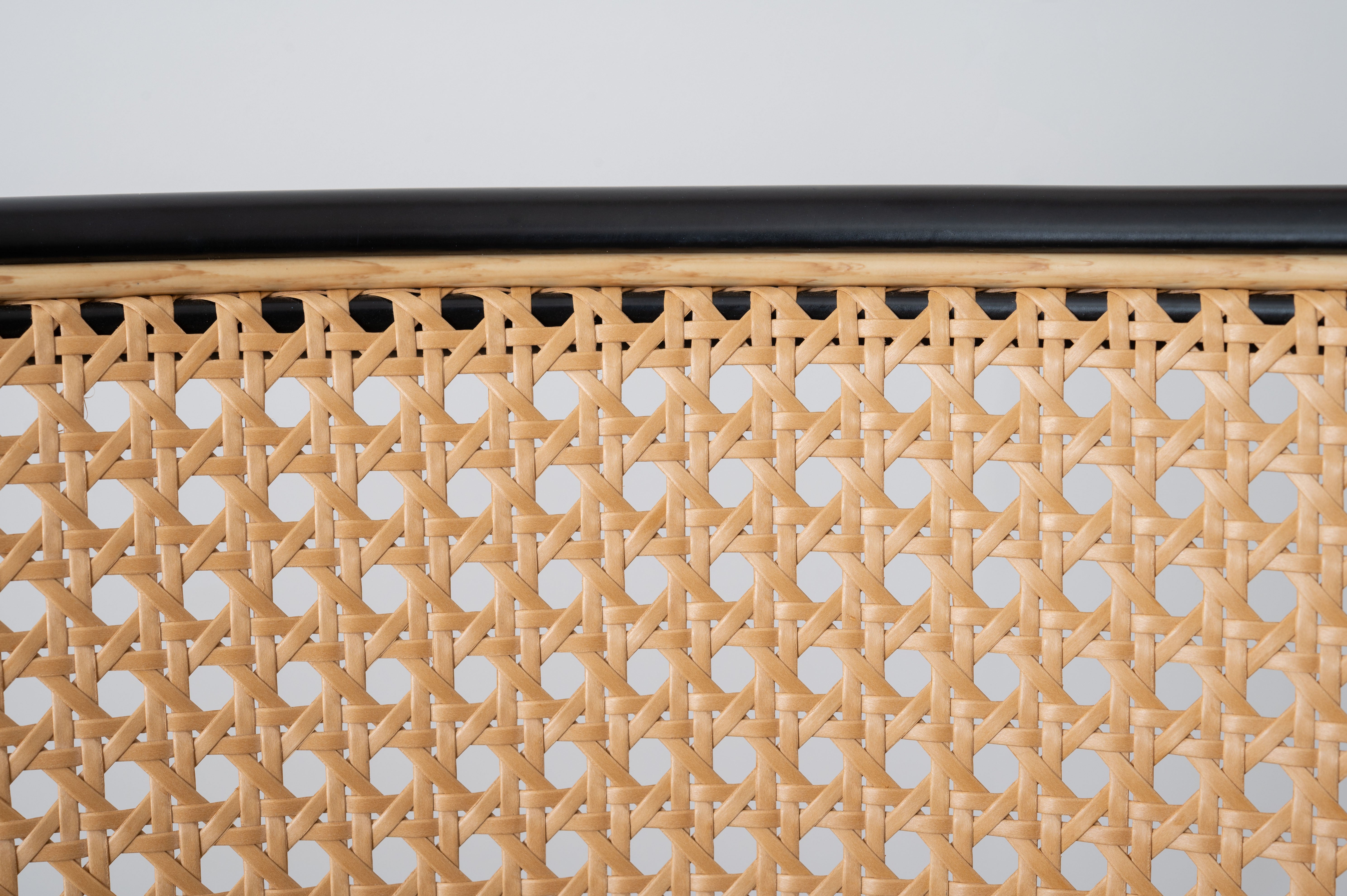 Curve Rattan Chair DGY / カーブ ラタンチェア ダークグレー