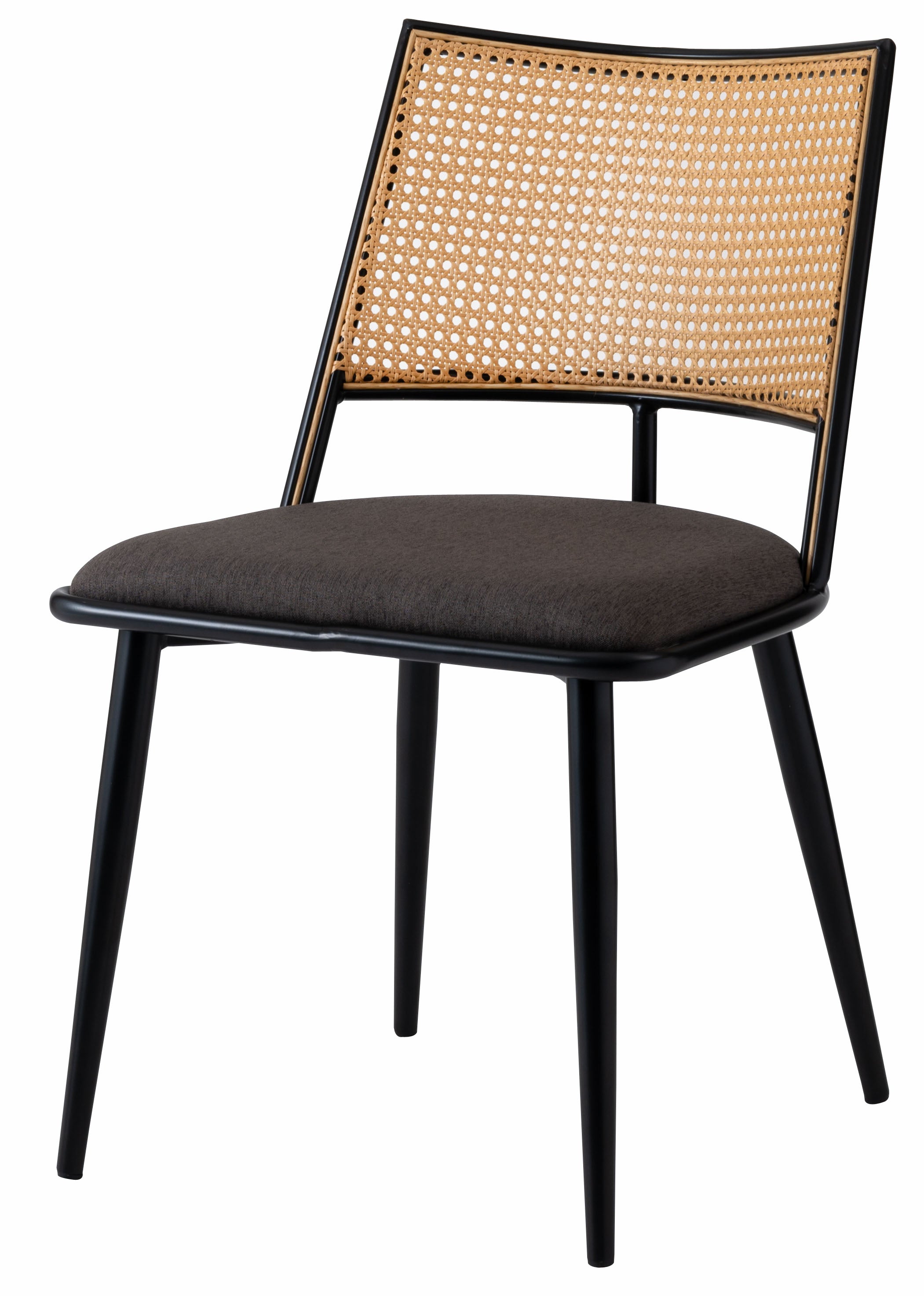 Curve Rattan Chair DGY / カーブ ラタンチェア ダークグレー