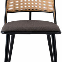 Curve Rattan Chair DGY / カーブ ラタンチェア ダークグレー