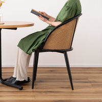 Rico Rattan Chair BE/ リコラタンチェアベージュ