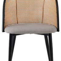 Rico Rattan Chair BE/ リコラタンチェアベージュ