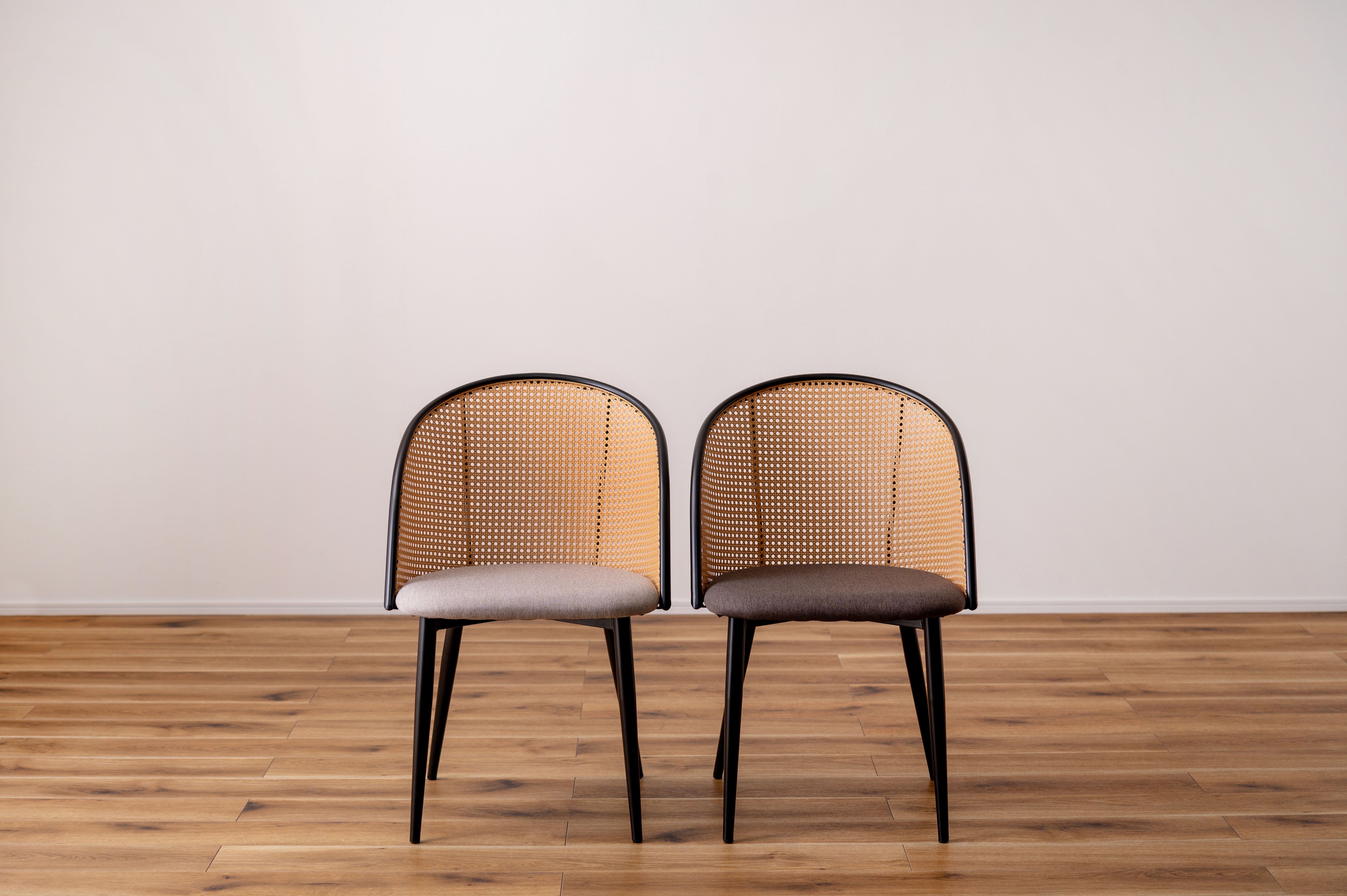 Rico Rattan Chair DGY/ リコラタンチェアダークグレー