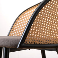 Rico Rattan Chair DGY/ リコラタンチェアダークグレー