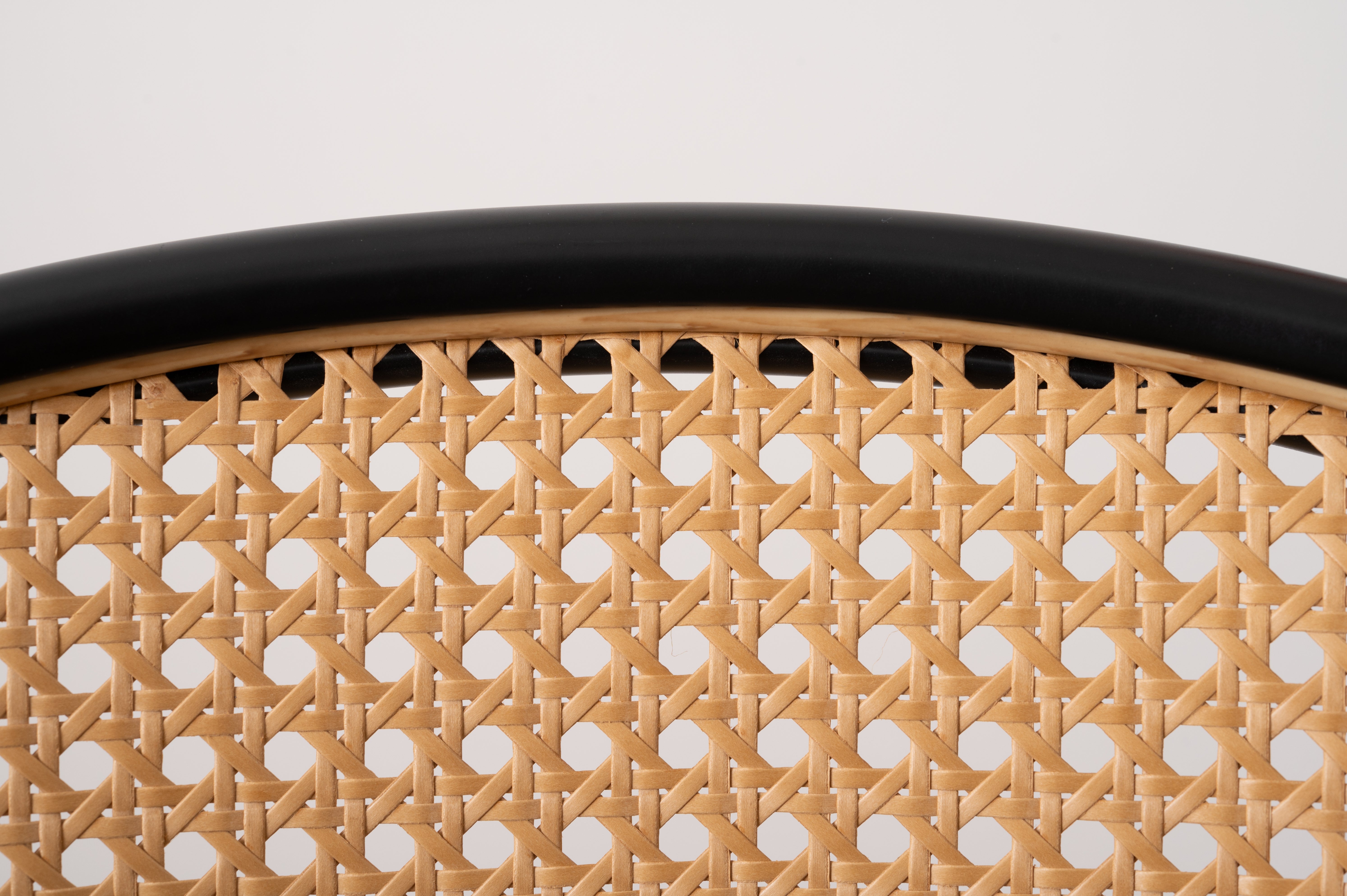 Rico Rattan Chair DGY/ リコラタンチェアダークグレー