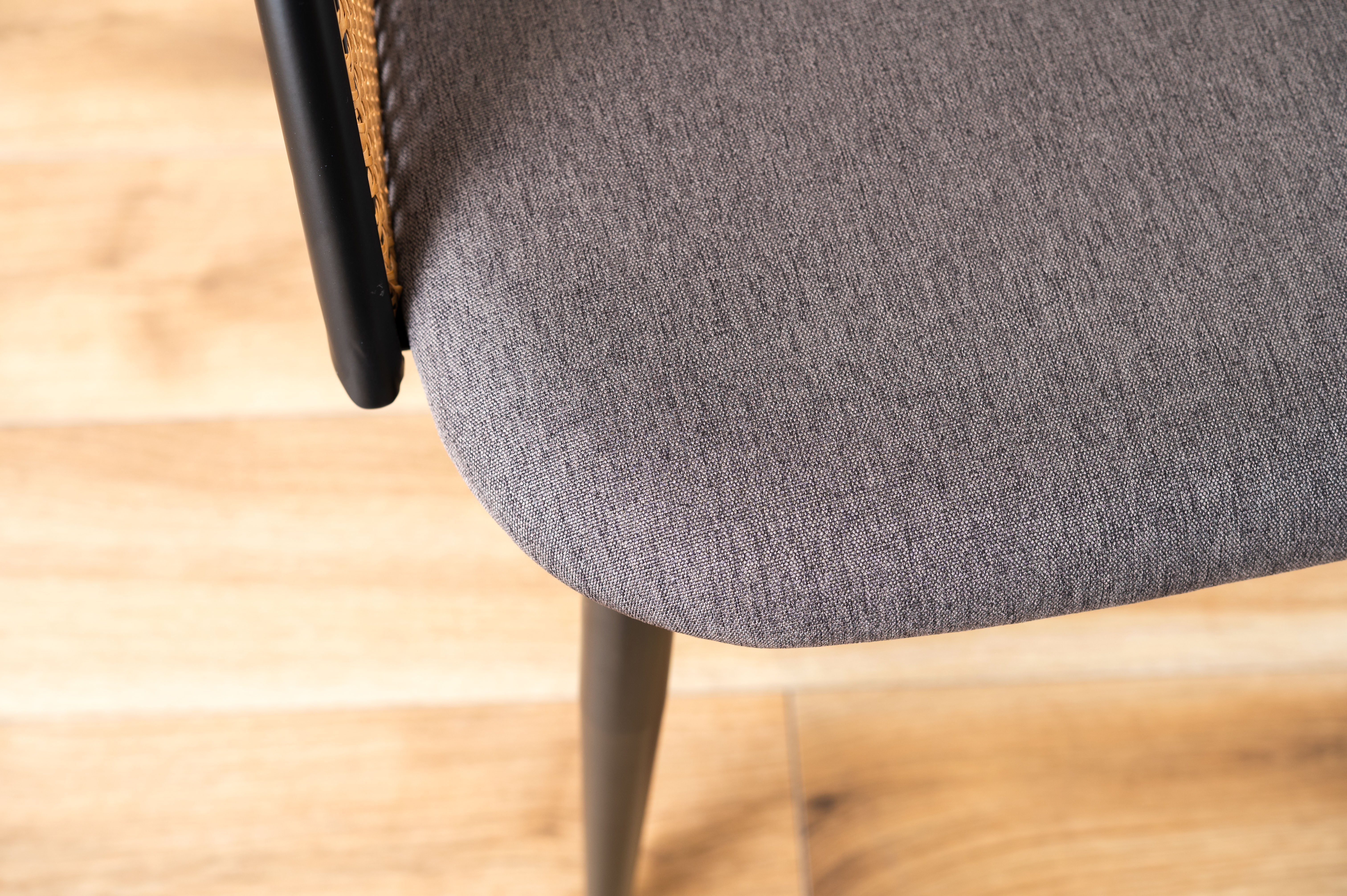 Rico Rattan Chair DGY/ リコラタンチェアダークグレー