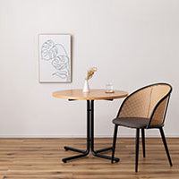 Rico Rattan Chair DGY/ リコラタンチェアダークグレー