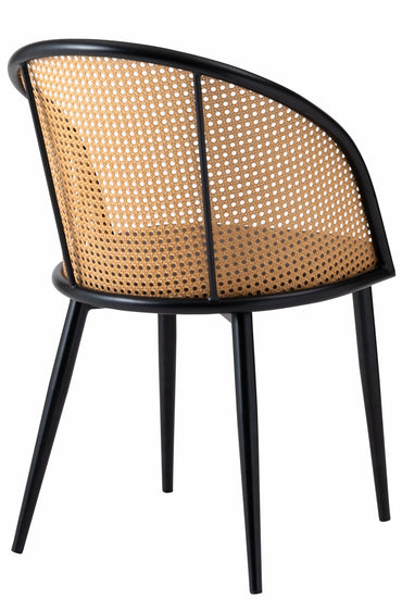 Rico Rattan Chair DGY/ リコラタンチェアダークグレー