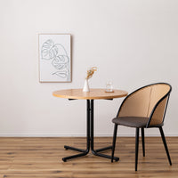 Rico Rattan Chair DGY/ リコラタンチェアダークグレー