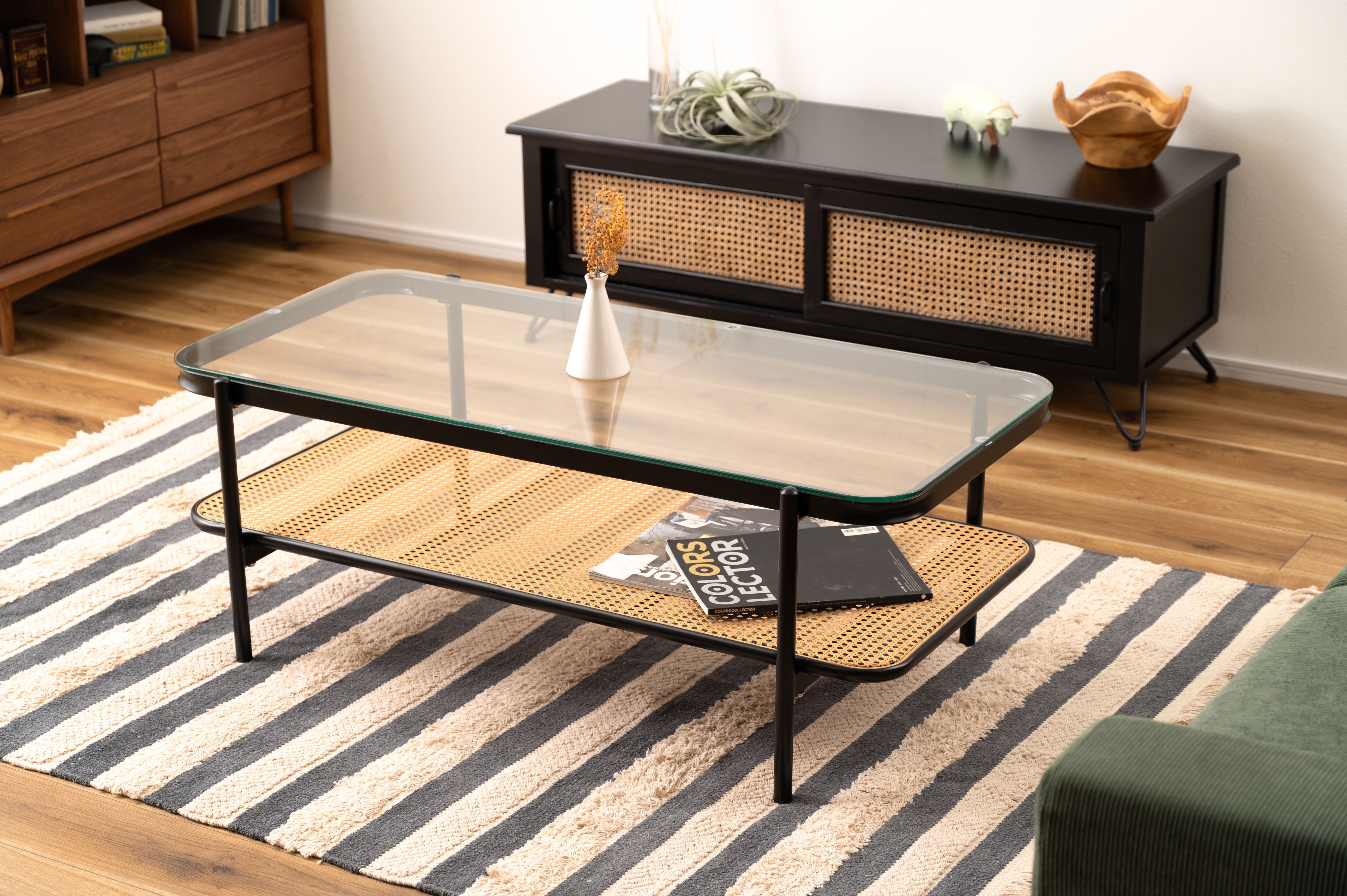 Rattan Layer Table / ラタン レイヤーテーブル