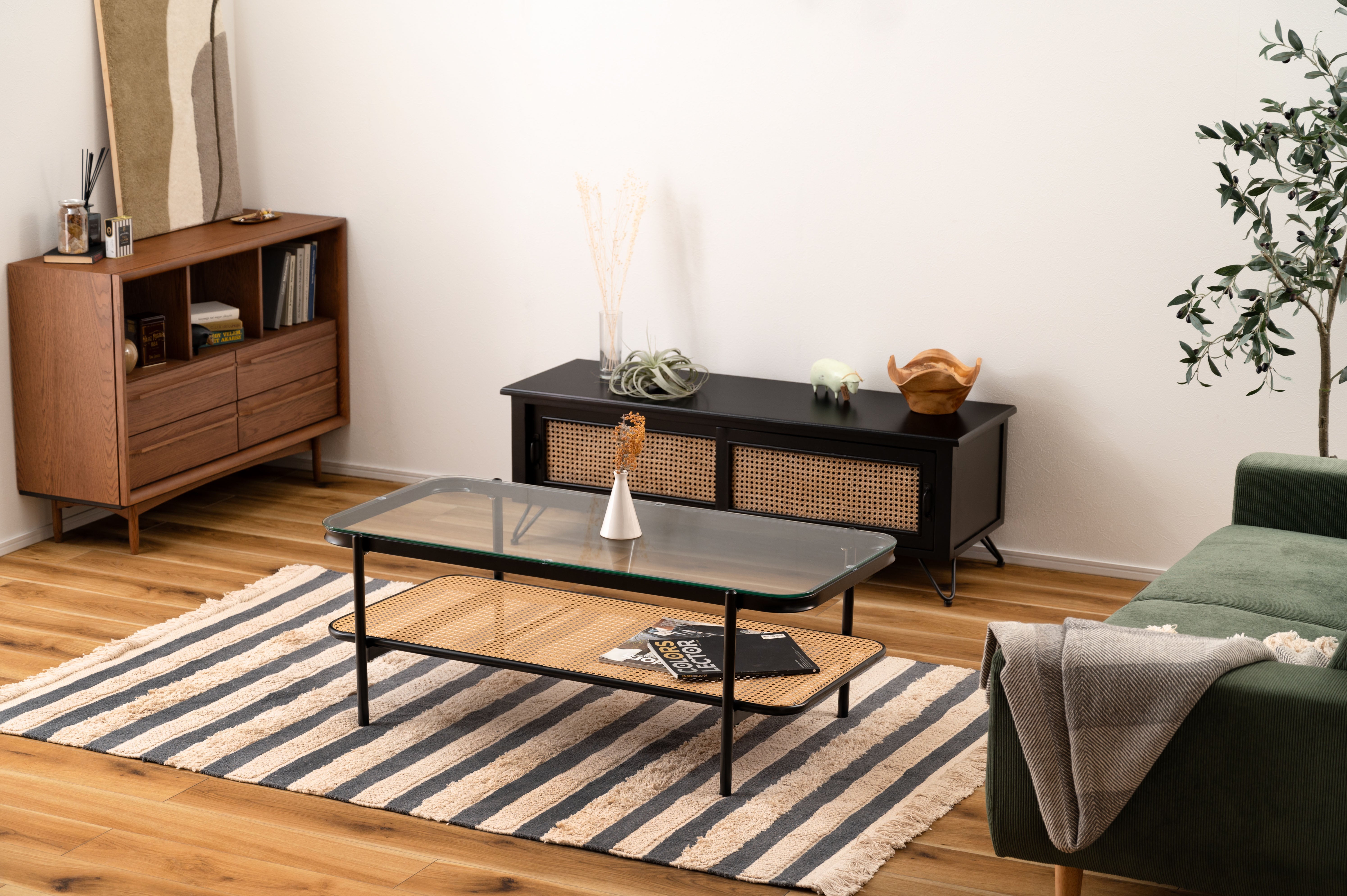 Rattan Layer Table / ラタン レイヤーテーブル