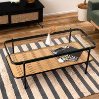 Rattan Layer Table / ラタン レイヤーテーブル