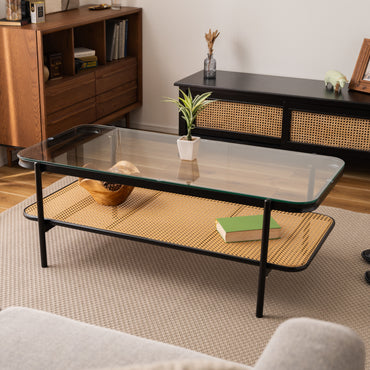 Rattan Layer Table / ラタン レイヤーテーブル