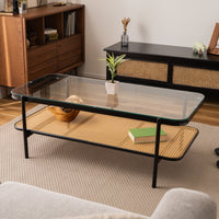 Rattan Layer Table / ラタン レイヤーテーブル