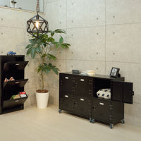 Laldo Shoes Rack BK / ラルド シューズラック ブラック