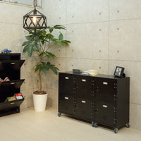 Laldo Shoes Rack BK / ラルド シューズラック ブラック